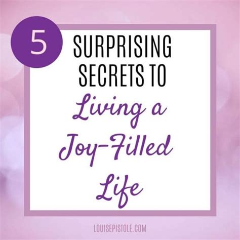 5 Simple Keys to Happiness and Joy - Discover Your Joy