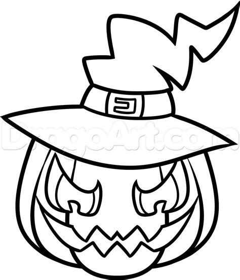 Easy Halloween Drawings At Explore Collection Of