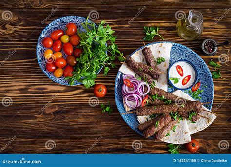 Chicken Fry And Lamb Curry Stock Image 19013251