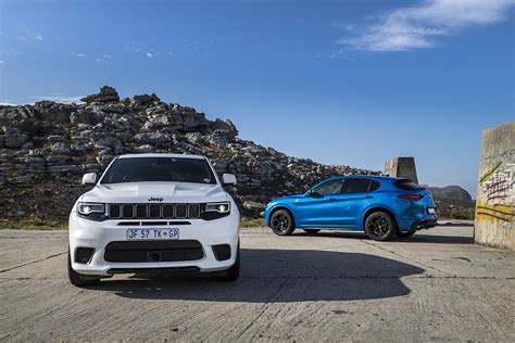 Jeep Grand Cherokee Trackhawk Vs Alfa Romeo Stelvio Quadrifoglio