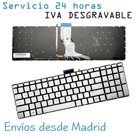 TECLADO ESPAÑOL HP Envy 17 bw0001no 17 bw0001np 17 bw0001ns