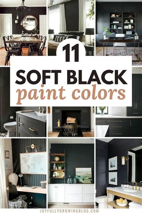 11 Of The Best Black Paint Colors For Walls And Cabinets The Perfect