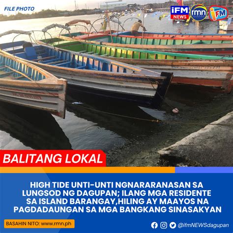 HIGH TIDE UNTI UNTI NG NARARANASAN SA LUNGSOD NG DAGUPAN ILANG MGA