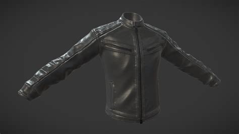 Leather Jacket Download Free 3d Model By Alexandria Maharaj