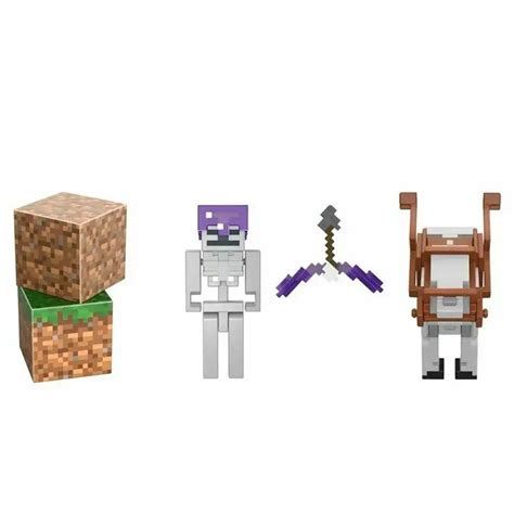 Mattel Minecraft Zestaw Figurek Walka Szkieleta Gtt