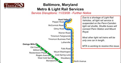 Track Twenty-Nine: MTA Light Rail Service Improves