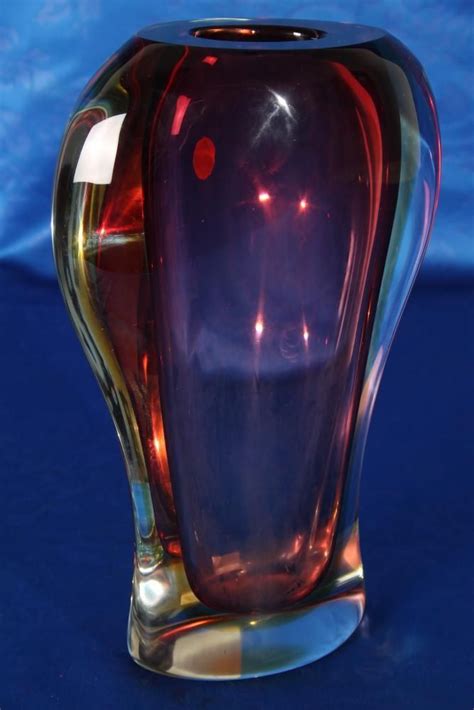 Murano By Seguso Gr Blockvase Cm Glasvase Vase Italien Glas