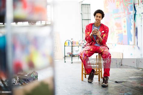 Artist Working In His Studio High-Res Stock Photo - Getty Images