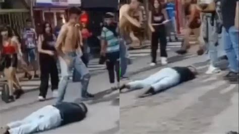 Brutal pelea en Zárate un joven recibió una patada en la cabeza