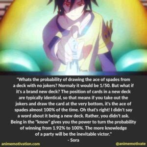 The BEST List Of No Game No Life Quotes That Are Thought Provoking