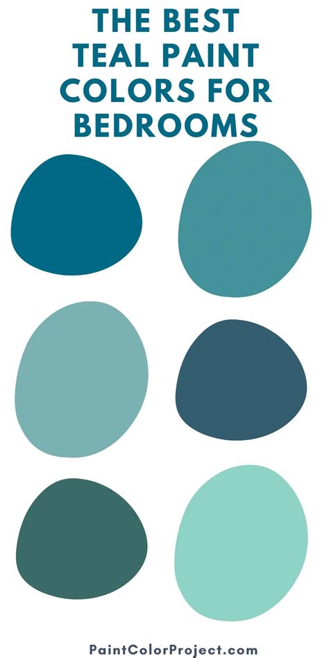 The 13 best teal paint colors for bedrooms - The Paint Color Project