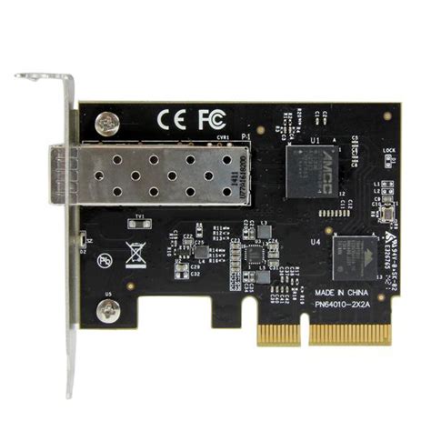 StarTech Carte réseau PCI Express à 1 port fibre optique 10 Gigabit