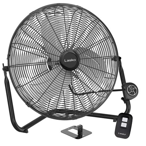 Lasko Metal Commercial Grade Electric Plug In High Velocity Floor Fan