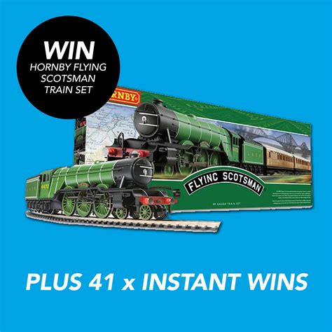 Hornby Flying Scotsman Train Set X41 Instant Wins Perfect Prizes