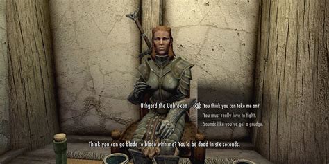 Skyrim: The Lore Behind Uthgerd the Unbroken