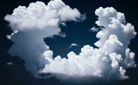 The Photo of the Fluffy Clouds Background Wallpaper 30000480 Stock Photo at Vecteezy