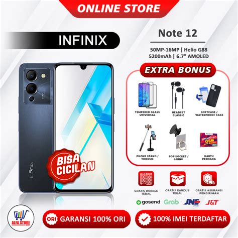 Jual Infinix Note 12 2022 Ram 8 256gb Note 12 2022 Ram 8 128gb Garansi Resmi Shopee Indonesia