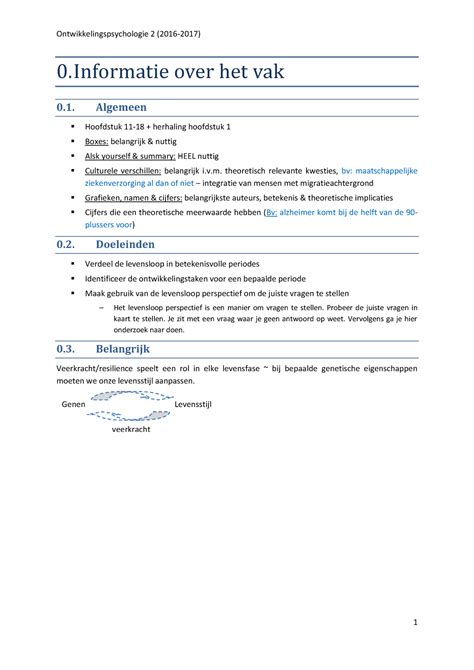 Samenvatting 2 0 Informatie Over Het Vak 0 Algemeen Hoofdstuk 11 18 Herhaling Hoofdstuk 1