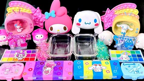 [asmr] My Best Sanrio Series Slime Videos Collection 1hour Half Mins Satisfying Slime 460