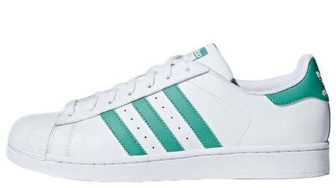 adidas Superstar White Green | Where To Buy | G27811 | The Sole Womens