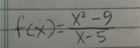 Solved F X X2 9 X 5 ﻿ Find Derivative