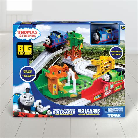 Thomas Friends Big Loader, Sodor Delivery Motorized Toy Train Set - Mr ...