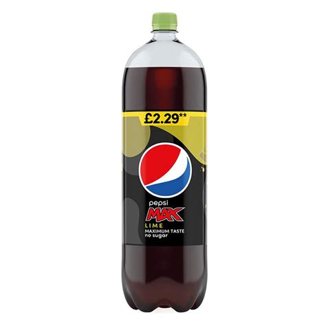 Pepsi Max Lime No Sugar Cola Bottle Pmp 2l Bb Foodservice