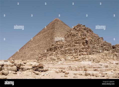 Pirámide de Khufu en la meseta de Giza las grandes Pirámides de Giza