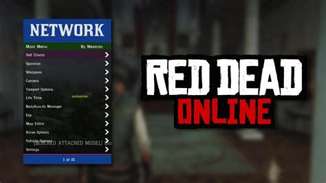 O Melhor Mod Menu Para Upar Sua Conta No Red Dead Online Fikit Youtube