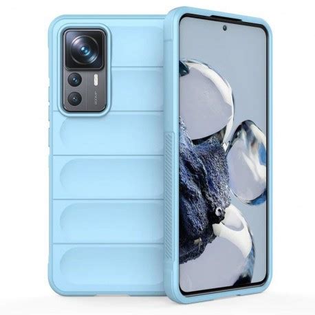 Coque Xiaomi T Et Pro Gel Ondul E Bleue Ciel Design Moderne