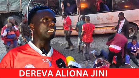 ALIYENUSURIKA KIFO AJALI YA SIMBA Asimulia Kila Kitu DEREVA ALIONA