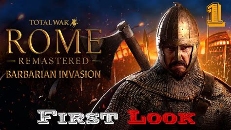 Rome Total War Barbarian Invasion Remastered A First Look