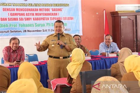 Dinas Pendidikan Tapsel Targetkan Ribu Pelajar Mahir Berhitung