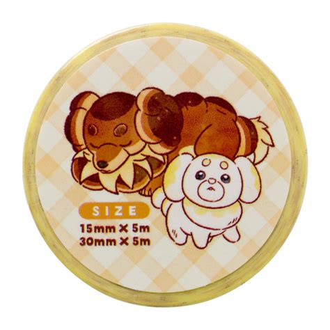 Masking Tape Set Pokémon Paldea Picnic Meccha Japan