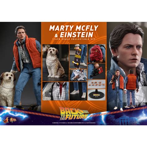 野獸國 Hot Toys MMS573 回到未來 馬蒂 麥佛萊 愛因斯坦 Back to the Future 限定版 蝦皮購物