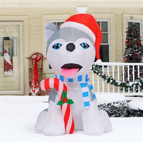 Amazon Joiedomi Ft Long Christmas Inflatable Polar Bear And