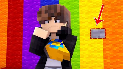 Minecraft Encontre O BotÃo Nesse Arco Iris ‹ Juaum › Youtube