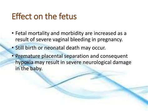 Antepartum Hemorrhage First Tri Ppt Pdf