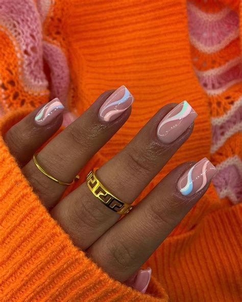 Nicole Marien Nail Artist On Instagram Spring Swirls Spring