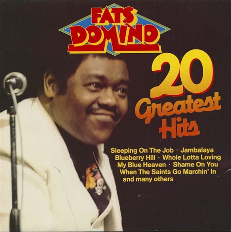 20 Greatest Hits Fats Domino Amazon Es Cds Y Vinilos}