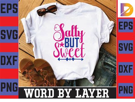 Salty But Sweet Svg Graphic By Dimransa Creative Fabrica