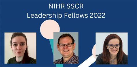 Nihr Sscr Leadership Award Nihr