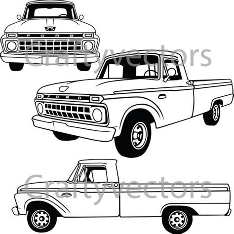 Ford Pickup Truck Drawing - DRAWING IDEAS