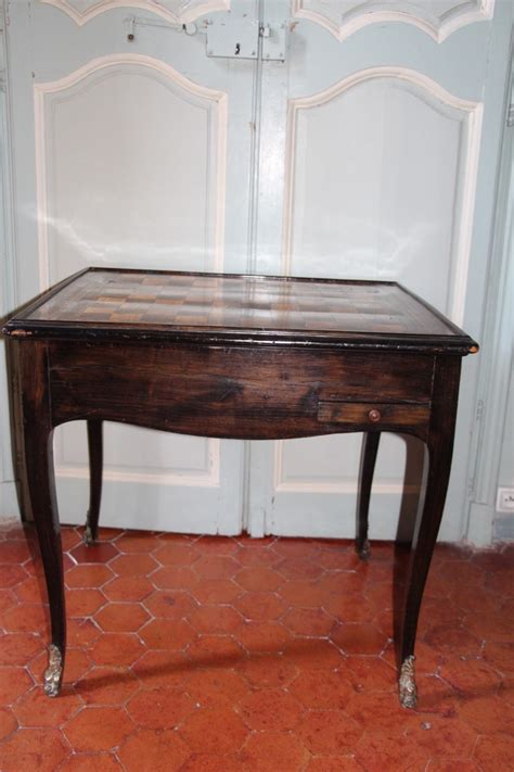 Table à jeux d époque Louis XV XVIIIe siècle N 89264