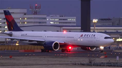 Delta Air Lines Airbus A330neo N403DX Landing And Takeoff Narita