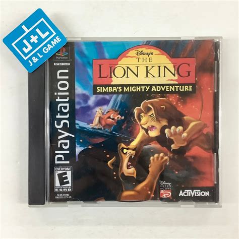 Disney's The Lion King: Simba's Mighty Adventure - (PS1) PlayStation 1 ...