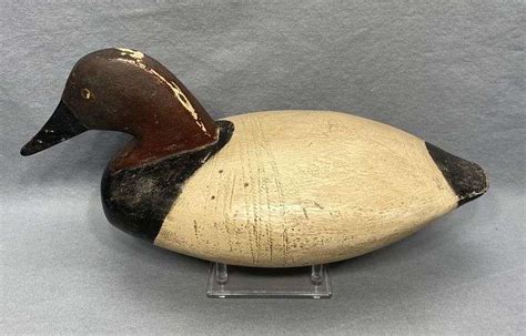 John Graham Cleveland Rig Style Canvasback Duck Decoy Dixon S Auction