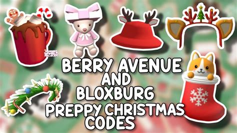 🎄🎅 Christmas Codes For Berry Avenue Bloxburg And All Roblox Games That