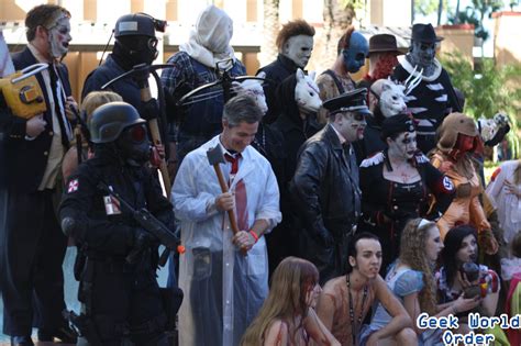 Spooky Empire 2014 Slasher Photoshoot Geek World Order