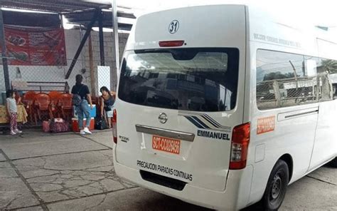 Reanudan el transporte público en la zona serrana de Chiapas El